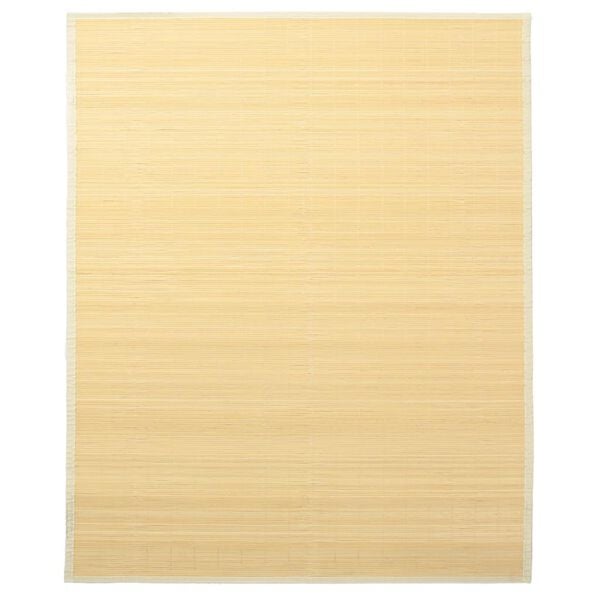 vidaXL Rug Bamboo 160x230 cm Natural