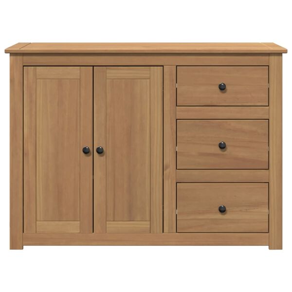 vidaXL Sideboard with Drawers PANAMA 112x40x80 cm Solid Wood Pine