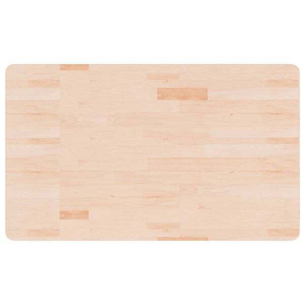 vidaXL Bathroom Countertop 100x60x1.5 cm Untreated Solid Wood