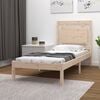 vidaXL Bed Frame without Mattress 100x200 cm Solid Wood