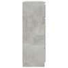 vidaXL Drawer Sideboard Concrete Grey 120x35x99 cm Engineered Wood