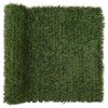 vidaXL Artificial Fence Light Green 1 x 10 m PVC and Steel