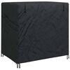 vidaXL Outdoor Swing Cover Black 175 x 125 x 180 cm 420D Oxford fabric