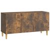 vidaXL TV Cabinet Smoked Oak 99 x 34.5 x 50 cm Engineered Wood