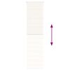 vidaXL Zebra Blind Marble Beige 55x230 cm Fabric Width 50.9 cm Polyester