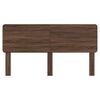 vidaXL Headboard Brown Oak 200 cm Engineered wood