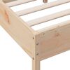 vidaXL Bed Frame without Mattress 120x200 cm Solid Wood Pine