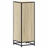 vidaXL Bathroom Cabinet Sonoma Oak 35x37.5x100 cm Engineered Wood