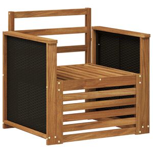 vidaXL Outdoor Middle Sofa Natural