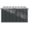 vidaXL Garden Storage Box Black 101 x 82 x 50 cm Steel