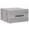 vidaXL Wall-mounted Bedside Cabinets 2 pcs Grey Sonoma 35x35x20 cm