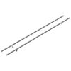 vidaXL Cabinet Handle 2 pcs Silver 800 mm Stainless Steel