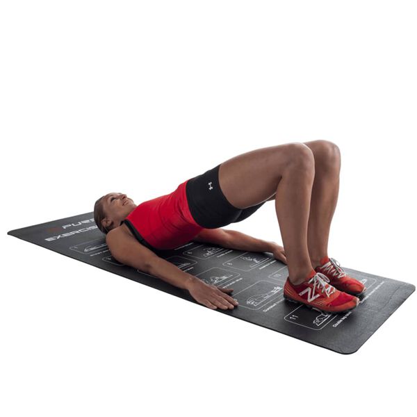 Pure2Improve Exercise Mat 182x61 cm Black P2I290000