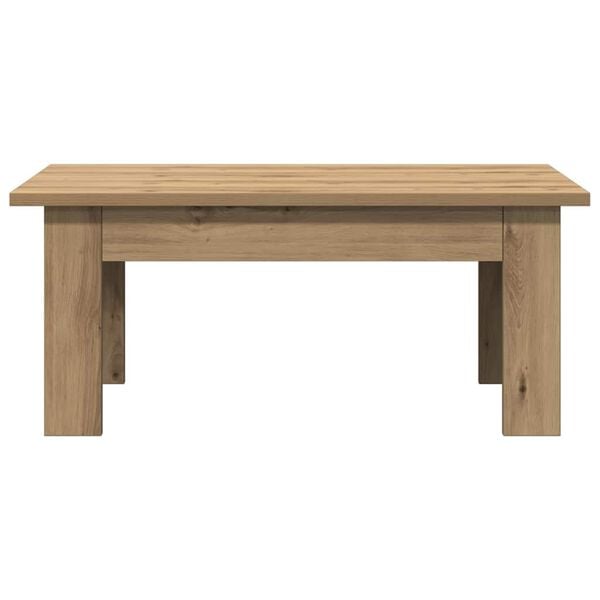 vidaXL Coffee Table Artisan Oak 100x60x42 cm Engineered Wood
