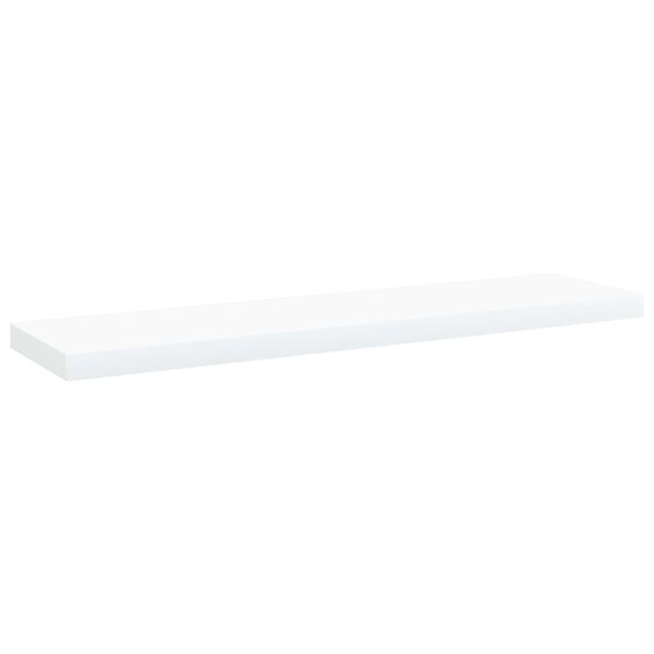 vidaXL Bookshelf Boards 8 pcs White 40x10x1.5 cm Engineered Wood