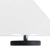 vidaXL Dining Table Leg Spider Shape White 120x68x(72-73) cm Steel