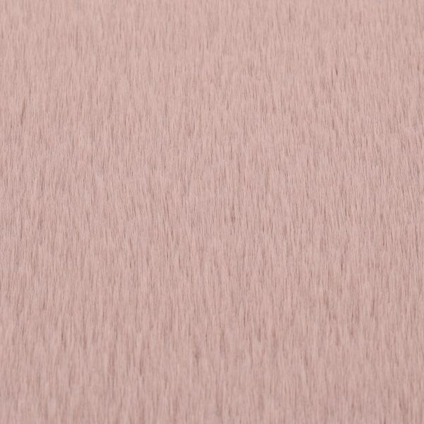 vidaXL Rug 160 cm Faux Rabbit Pelt Old Pink