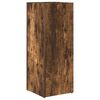 vidaXL Umbrella Stand Smoked Oak 25 x 24.5 x 64 cm Engineered Wood