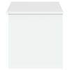 vidaXL Storage Box White 90x35x35 cm Engineered Wood