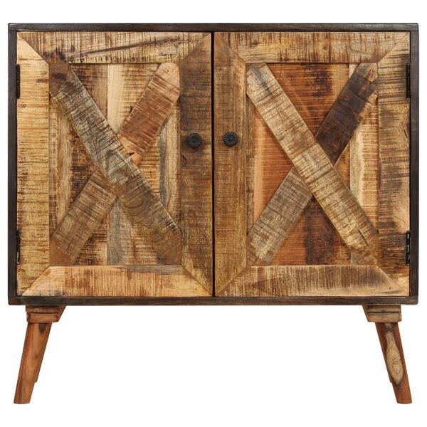 vidaXL Sideboard Solid Mango Wood 85x30x75 cm