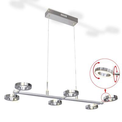 LED Ceiling Lamp with 6 Round Lights
