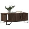 vidaXL Coffee Table Brown Oak 100x51x40 cm Engineered Wood
