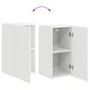 vidaXL TV Cabinet Set 5 pcs High Gloss White Engineered Wood