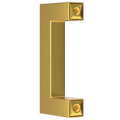 vidaXL Cabinet Handles 10 pcs Gold 64 mm Stainless Steel