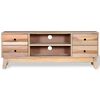 vidaXL TV Cabinet Solid Reclaimed Wood