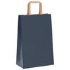 vidaXL Paper Bags 50 pcs with Handles Blue 21x11x31 cm