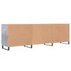 vidaXL TV Cabinet Concrete Grey 150x30x50 cm Engineered Wood