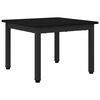 vidaXL Coffee Table Black Oak 50 x 50 x 36 cm Engineered Wood