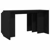 vidaXL Nesting Tables 3 pcs Black Engineered Wood