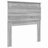vidaXL Headboard with Headboard Grey Sonoma 75 cm Engineered Wood