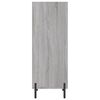 vidaXL Sideboard Grey Sonoma 34.5x32.5x90 cm Engineered Wood