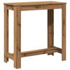 vidaXL Bar Table Artisan Oak 102x50x103.5 cm Engineered Wood
