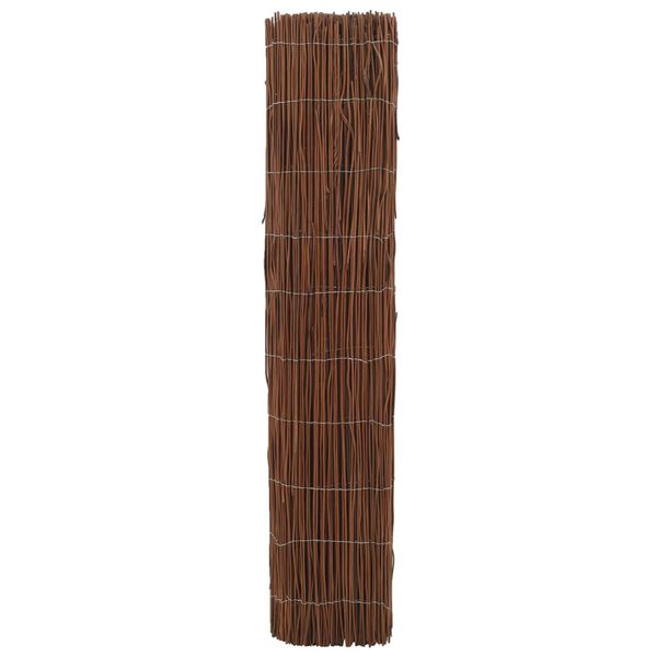 vidaXL Garden Fence Natural Fern 4x1.5 m