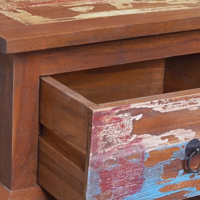 vidaXL Bedside Cabinet 45x35x40 cm Reclaimed Teak Wood