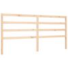 vidaXL Bed Frame without Mattress 200x200 cm Solid Wood Pine