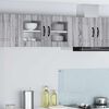 vidaXL Kitchen Cabinet with Shelf 2 pcs Grey Sonoma 40 x 31 x 40 cm