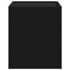 vidaXL Wall-mounted Bedside Cabinets 2 pcs Black 45x30x35 cm