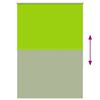 vidaXL Roller Blind Blackout Leaves Green 95x175 cm Fabric Width 90.7 cm Polyester