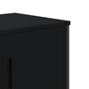 vidaXL TV Cabinet Black 180x34x41 cm Engineered Wood