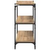 vidaXL Book Cabinet Artisan Oak 80 x 33 x 70.5 cm