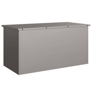 vidaXL Outdoor Storage Box Rusty 100 x 50.5 x 50 cm Steel