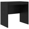 vidaXL Desk with Drawer 2 pcs Black Oak