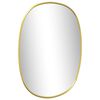 vidaXL Wall Mirror Gold 30x25 cm