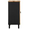 vidaXL Sideboard 60x33.5x75 cm Solid Rough Wood Mango