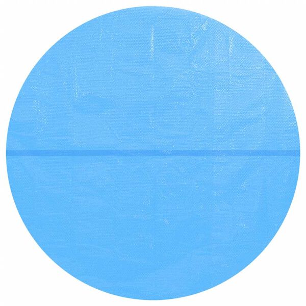 vidaXL Floating Round PE Solar Pool Film 300 cm Blue