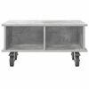 vidaXL TV Stand Concrete Grey 68.5 x 35 x 35 cm Engineered Wood